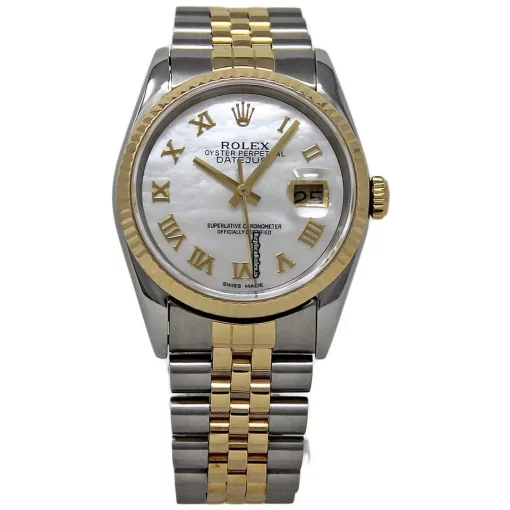 Incredible Replica Rolex Datejust 16233 Automatic Movement 36mm Steel Case Mens/unisex Watch - Image 2