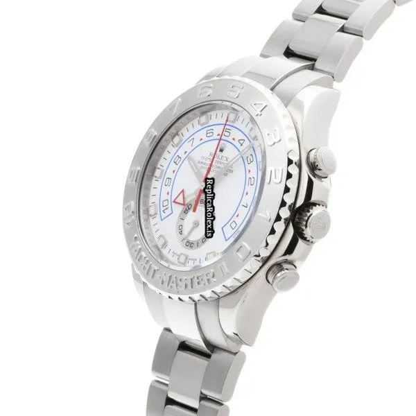 Incredible Replica Rolex Yacht-master II 116689 Automatic Movement 44mm White Gold Case Watch - Image 2
