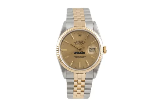 Lovely Replica Rolex Datejust 16233 Caliber 3135 Automatic Movement 36mm Gold/steel Case Mens/unisex Watch - Image 7