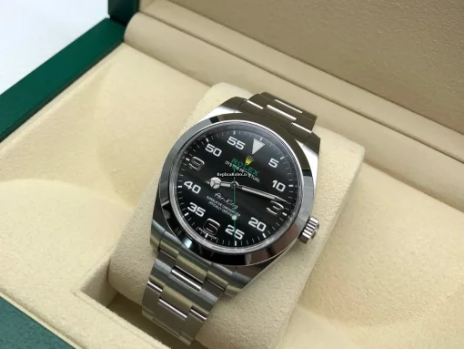 Fabulous Replica Rolex Air King 116900 Caliber 3131 Automatic Movement 40mm Steel Case Mens/unisex Watch - Image 4