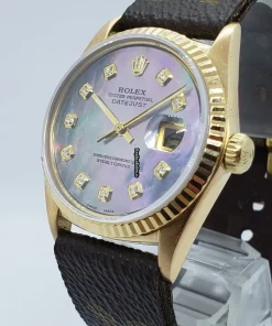 Offering Replica Rolex Datejust 1601 Caliber 1570 Automatic Movement 36mm Yellow Gold Case Mens/unisex Watch