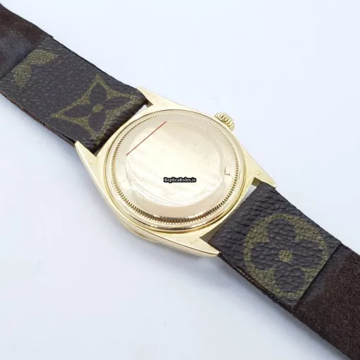Offering Replica Rolex Datejust 1601 Caliber 1570 Automatic Movement 36mm Yellow Gold Case Mens/unisex Watch - Image 10