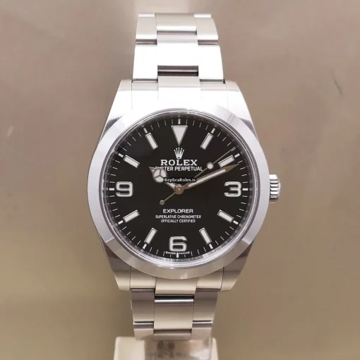 Superb Fake Rolex Explorer 214270 Caliber 3132 Automatic Movement 39mm Steel Case Mens/unisex Watch