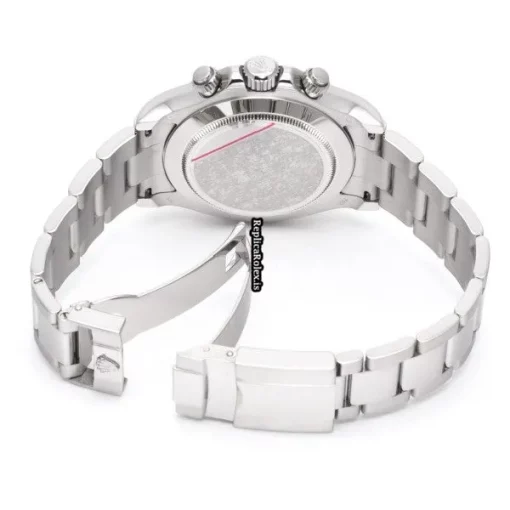Affordable Replica Rolex Daytona 116509g Caliber 4130 Automatic Movement 40mm White Gold Case Watch - Image 4