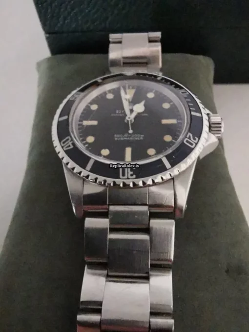 Defect Replica Rolex Submariner 5513 Caliber 1520 Automatic Movement 40mm Steel Case Mens/unisex Watch - Image 5