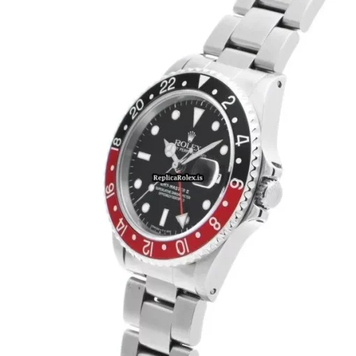 Nice Replica Rolex Gmt-master II 16710 Caliber 3185 Automatic Movement 40mm Steel Case Watch - Image 2
