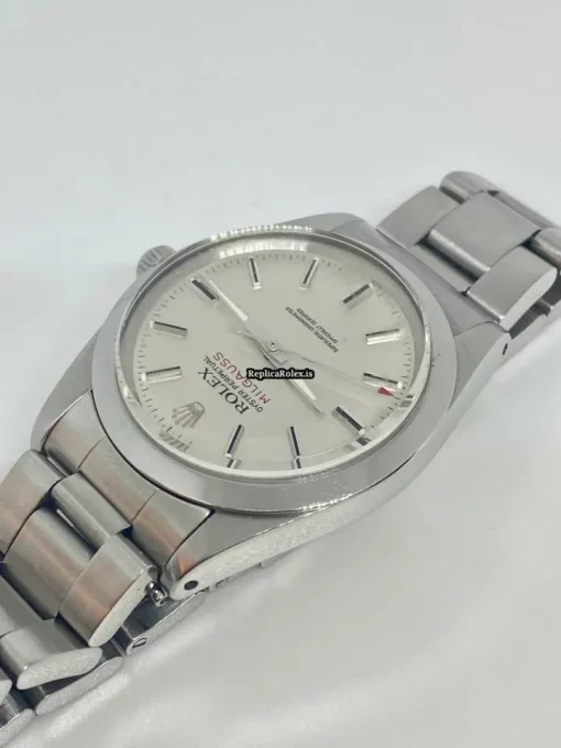 Cool Clone Rolex Milgauss 1019 Caliber 1580 Automatic Movement 38mm Steel Case Mens/unisex Watch - Image 15