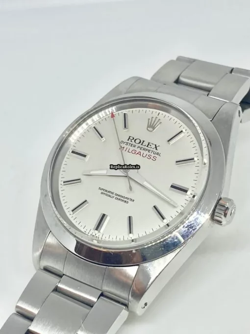 Cool Clone Rolex Milgauss 1019 Caliber 1580 Automatic Movement 38mm Steel Case Mens/unisex Watch - Image 3