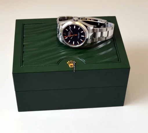 Mind-boggling Fake Rolex Milgauss 116400 Caliber 3131 Automatic Movement 40mm Steel Case Mens/unisex Watch - Image 11