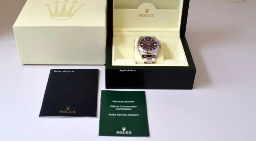 Mind-boggling Fake Rolex Milgauss 116400 Caliber 3131 Automatic Movement 40mm Steel Case Mens/unisex Watch - Image 16