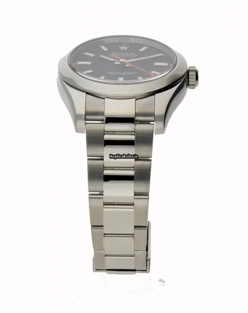 Mind-boggling Fake Rolex Milgauss 116400 Caliber 3131 Automatic Movement 40mm Steel Case Mens/unisex Watch - Image 3