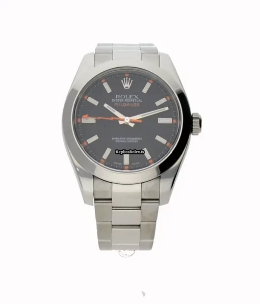 Mind-boggling Fake Rolex Milgauss 116400 Caliber 3131 Automatic Movement 40mm Steel Case Mens/unisex Watch - Image 4