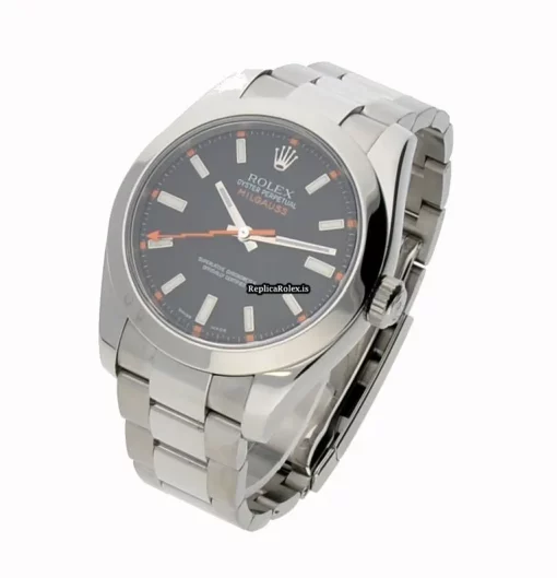 Mind-boggling Fake Rolex Milgauss 116400 Caliber 3131 Automatic Movement 40mm Steel Case Mens/unisex Watch - Image 6