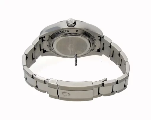 Mind-boggling Fake Rolex Milgauss 116400 Caliber 3131 Automatic Movement 40mm Steel Case Mens/unisex Watch - Image 8