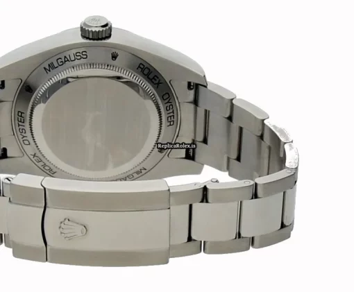 Mind-boggling Fake Rolex Milgauss 116400 Caliber 3131 Automatic Movement 40mm Steel Case Mens/unisex Watch - Image 9