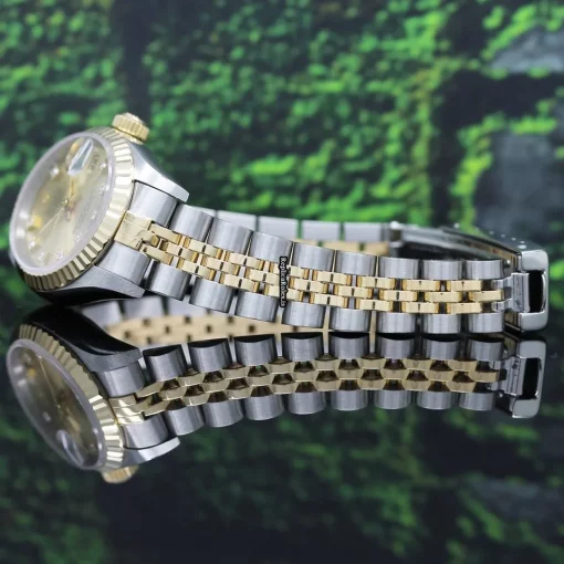 Discount Replica Rolex Lady-datejust 69173 Caliber 2135 Automatic Movement 26mm Steel Case Womens Watch - Image 8