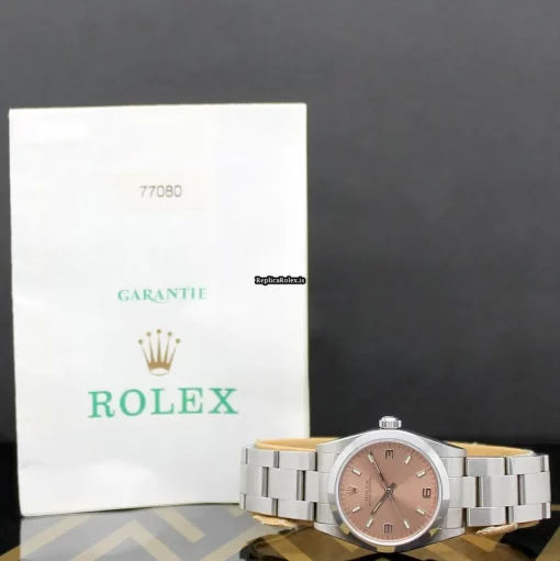 Appealing Replica Rolex Oyster Perpetual 31 77080 Caliber 2130 Automatic Movement 31mm Steel Case Mens/unisex Watch - Image 3