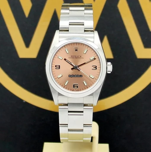 Appealing Replica Rolex Oyster Perpetual 31 77080 Caliber 2130 Automatic Movement 31mm Steel Case Mens/unisex Watch - Image 6