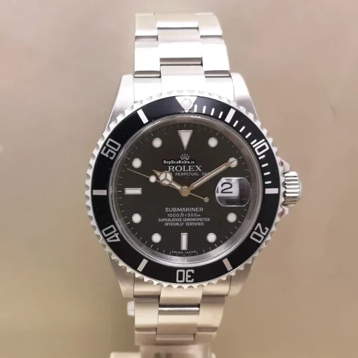 Trustworthy Replica Rolex Submariner Date 16610 Caliber 3135 Automatic Movement 40mm Steel Case Mens/unisex Watch