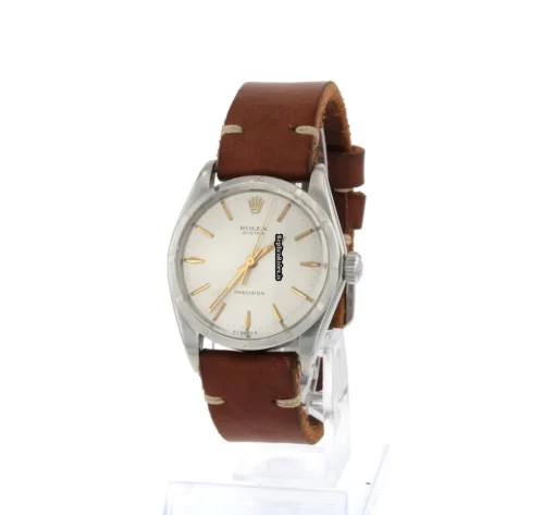 Trustworthy Fakes Rolex Oyster Precision 6427 Caliber 1225 Manual Winding Movement 34mm Steel Case Mens/unisex Watch