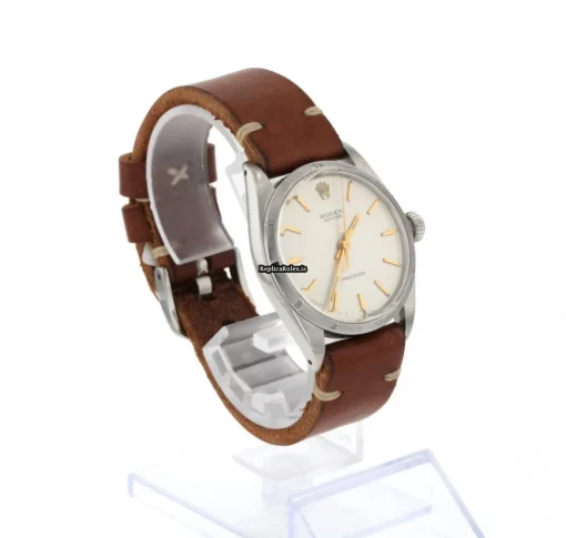 Trustworthy Fakes Rolex Oyster Precision 6427 Caliber 1225 Manual Winding Movement 34mm Steel Case Mens/unisex Watch - Image 6