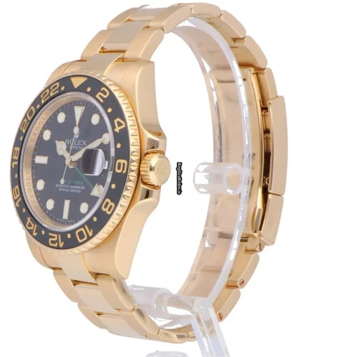 Incredible Fake Rolex Gmt-master II 116718ln Automatic Movement 40mm Yellow Gold Case Mens/unisex Watch - Image 2