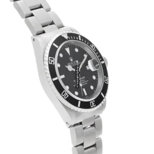 Incredible Replica Rolex Submariner Date 16610 Caliber 3135 Automatic Movement 40mm Steel Case Watch - Image 3