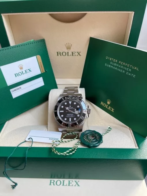Lovely Fake Rolex Submariner Date 116610ln Caliber 3135 Automatic Movement 40mm Steel Case Mens/unisex Watch - Image 13