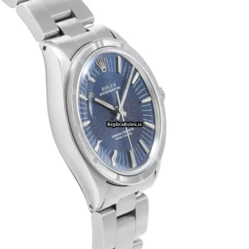 Durable Replicas Rolex Oyster Perpetual 34 1007 Caliber 1570 Automatic Movement 34mm Steel Case Watch - Image 3