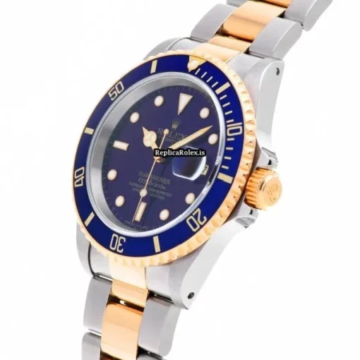 Fantastic Replica Rolex Submariner Date 16613 Caliber 3135 Automatic Movement 40mm Steel Case Watch - Image 2