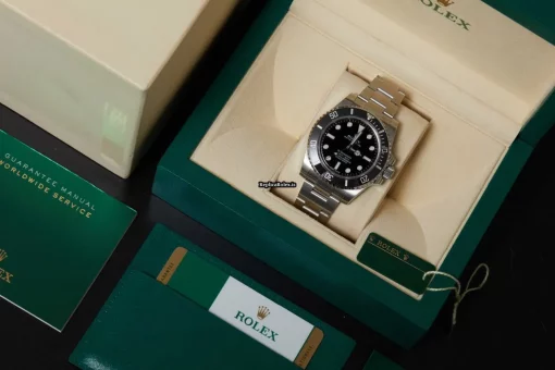 Inexpensive Clone Rolex Submariner 114060 Caliber 3130 Automatic Movement 40mm Steel Case Mens/unisex Watch - Image 6