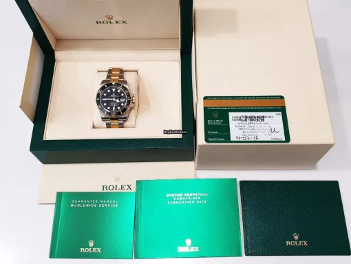 Distinctive Replica Rolex Submariner Date 116613ln Caliber 3135 Automatic Movement 40mm Gold/steel Case Mens/unisex Watch - Image 4