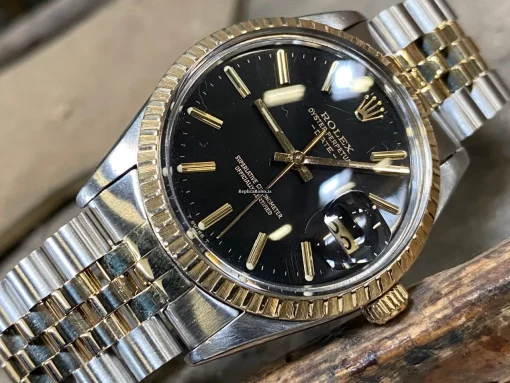 Reliable Fakes Rolex Oyster Perpetual Date 15053 Caliber 3035 Automatic Movement 34mm Gold/steel Case Mens/unisex Watch