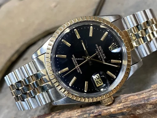 Reliable Fakes Rolex Oyster Perpetual Date 15053 Caliber 3035 Automatic Movement 34mm Gold/steel Case Mens/unisex Watch - Image 13
