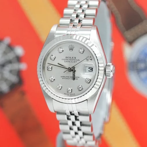 Incredible Replica Rolex Lady-datejust 79174 Caliber 2235 Automatic Movement 26mm Steel Case Womens Watch - Image 7