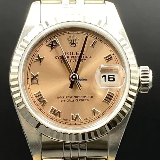 Excellent Copies Rolex Lady-datejust 69174 Caliber 2135 Automatic Movement 26mm Steel Case Womens Watch
