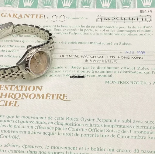 Excellent Copies Rolex Lady-datejust 69174 Caliber 2135 Automatic Movement 26mm Steel Case Womens Watch - Image 3