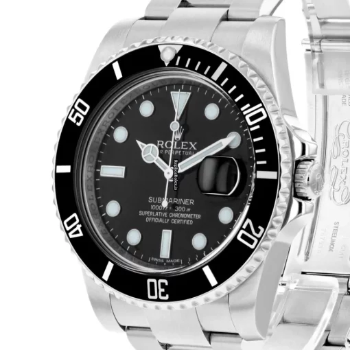 Excellent Clone Rolex Submariner Date 116610ln Automatic Movement 40mm Steel Case Mens/unisex Watch - Image 4
