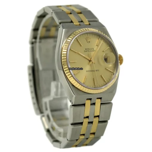 Top Replica Rolex Datejust Oysterquartz 17013 Quartz Movement 36mm Steel Case Mens/unisex Watch - Image 5