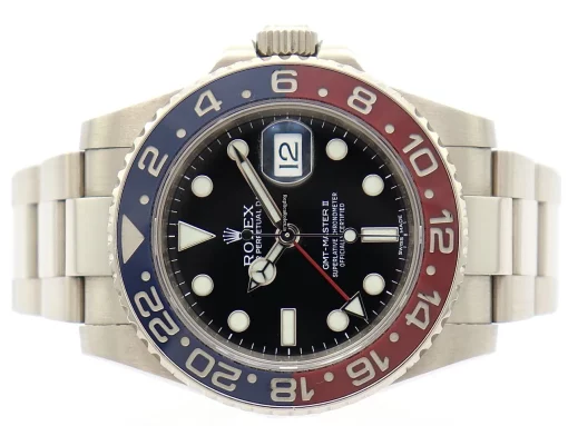 Quality Replica Rolex Gmt-master II 116719blro Caliber 3186 Automatic Movement 40mm White Gold Case Mens/unisex Watch - Image 2