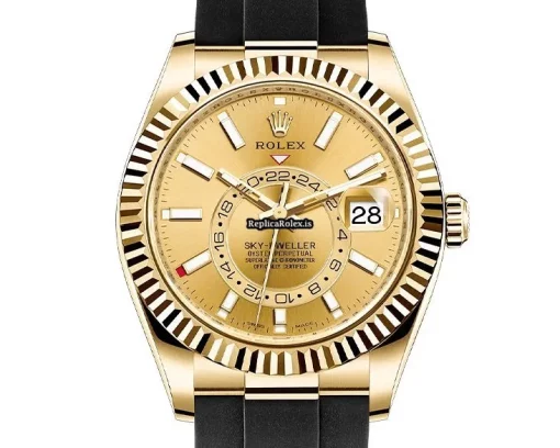 Good Copies Rolex Sky-dweller 326238-0007 Automatic Movement 42mm Yellow Gold Case Mens/unisex Watch
