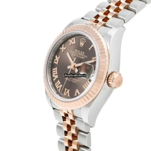 Distinctive Replica Rolex Lady-datejust 279171 Caliber 2236 Automatic Movement 28mm Steel Case Womens Watch - Image 2