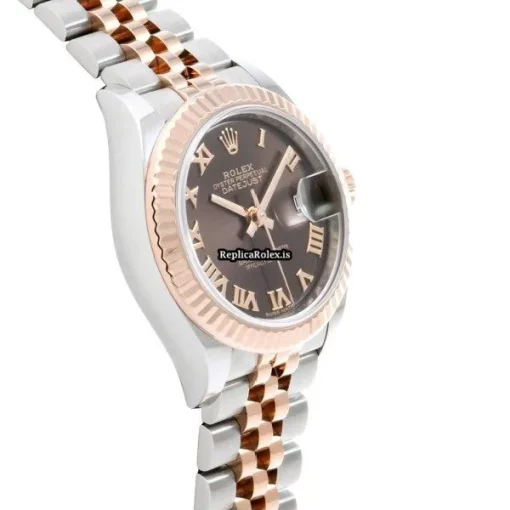 Distinctive Replica Rolex Lady-datejust 279171 Caliber 2236 Automatic Movement 28mm Steel Case Womens Watch - Image 3