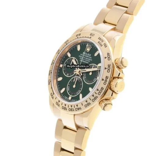 Unique Replica Rolex Daytona 116508 Caliber 4130 Automatic Movement 40mm Yellow Gold Case Watch - Image 2