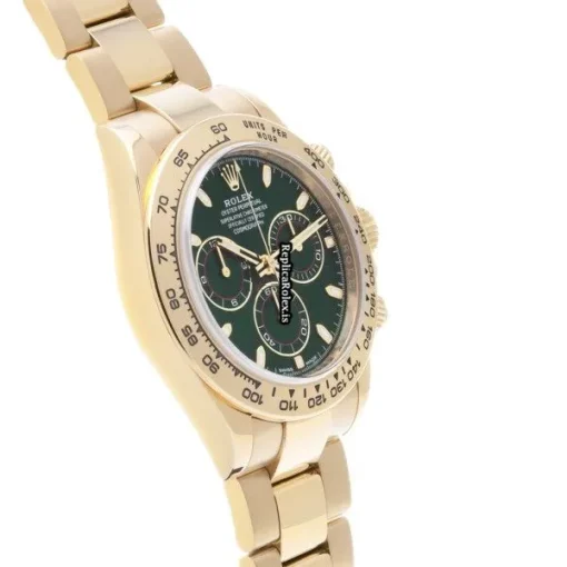 Unique Replica Rolex Daytona 116508 Caliber 4130 Automatic Movement 40mm Yellow Gold Case Watch - Image 3