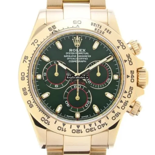 Unique Replica Rolex Daytona 116508 Caliber 4130 Automatic Movement 40mm Yellow Gold Case Watch - Image 6