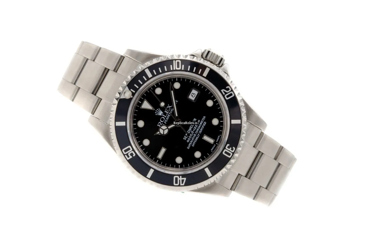Fantastic Fake Rolex Sea-dweller 4000 16600 Caliber 3135 Automatic Movement 40mm Steel Case Mens/unisex Watch - Image 2