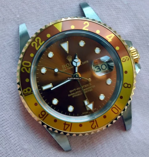 Appealing Replica Rolex Gmt-master II 16713 Caliber 3185 Automatic Movement 40mm Gold/steel Case Mens/unisex Watch
