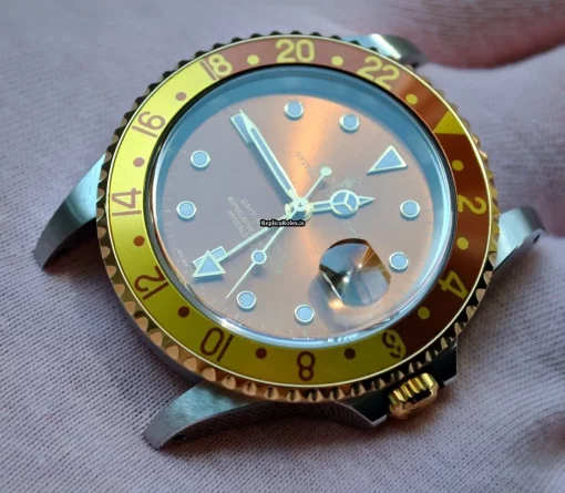 Appealing Replica Rolex Gmt-master II 16713 Caliber 3185 Automatic Movement 40mm Gold/steel Case Mens/unisex Watch - Image 9