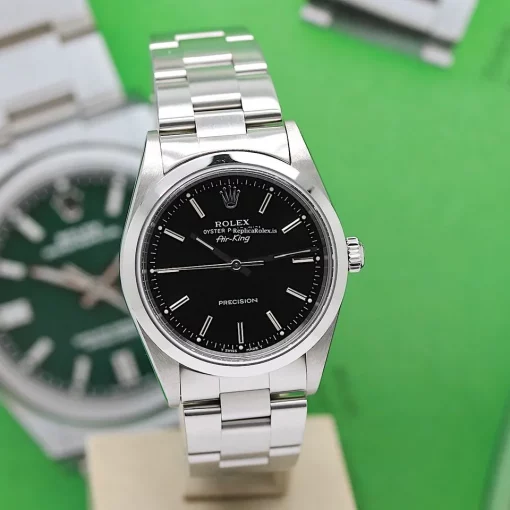 Superior Imitation Rolex Air King Precision 14000 Caliber 3000 Automatic Movement 34mm Steel Case Mens/unisex Watch - Image 6